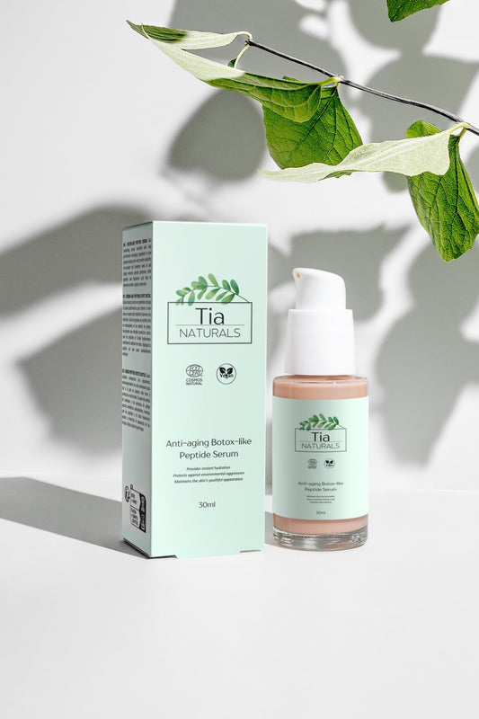 Botox-Like Peptide Serum - Certified Natural - Tia Naturals
