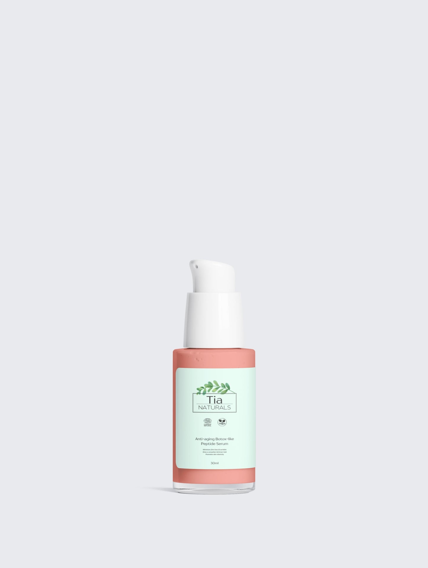 Botox-Like Peptide Serum - Certified Natural - Tia Naturals