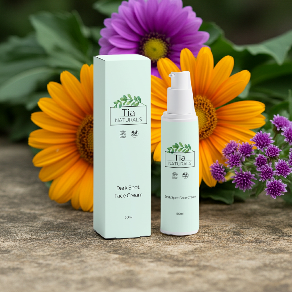 Dark Spot Face Cream with Kojic Acid - Dermatologically tested - Cosmos Certified Natural - FDA Compliant